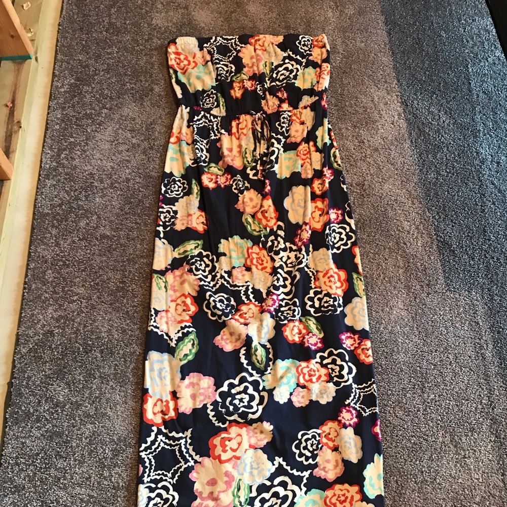 Cabi floral maxi dress